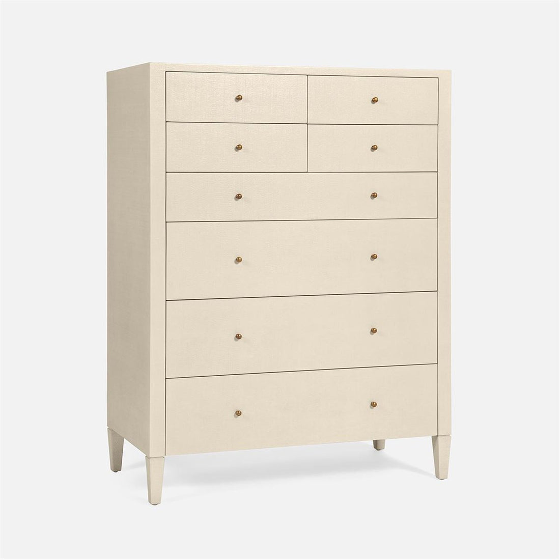 Made Goods Conrad Faux Raffia Tallboy Dresser