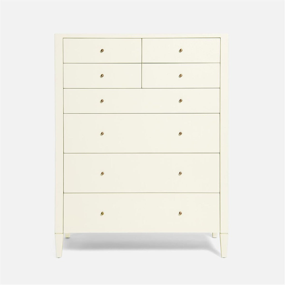 Made Goods Conrad Faux Raffia Tallboy Dresser