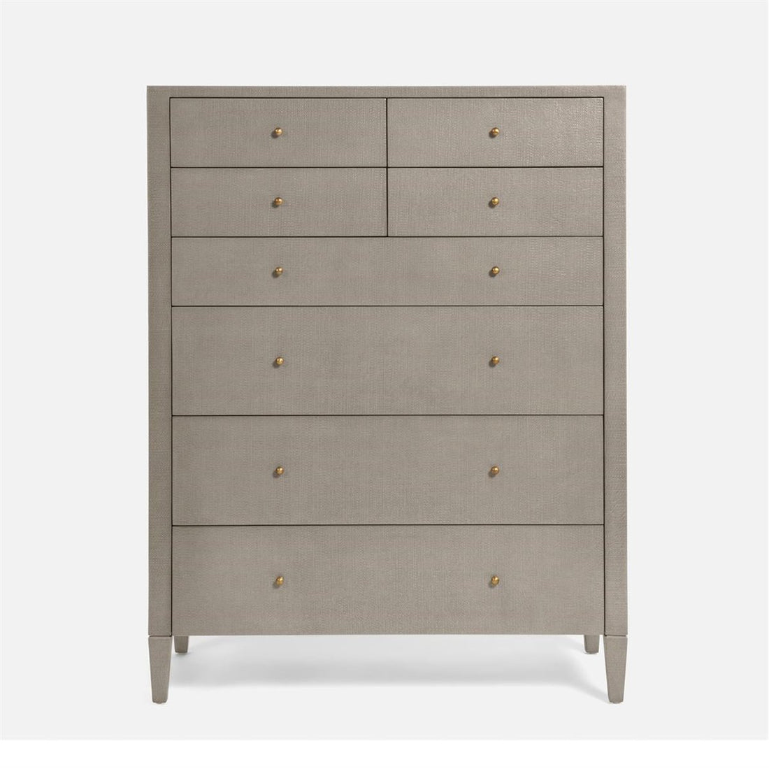 Made Goods Conrad Faux Raffia Tallboy Dresser