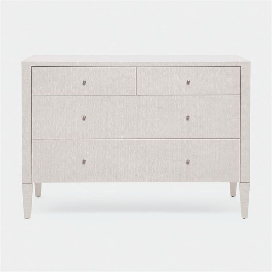 Made Goods Conrad 4-Drawer Faux Raffia Dresser