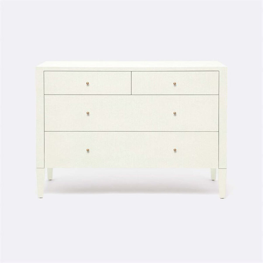 Made Goods Conrad 4-Drawer Faux Raffia Dresser