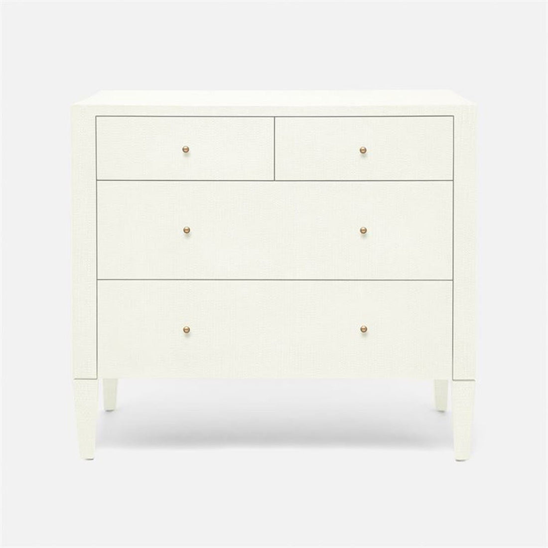 Made Goods Conrad 4-Drawer Faux Raffia Dresser