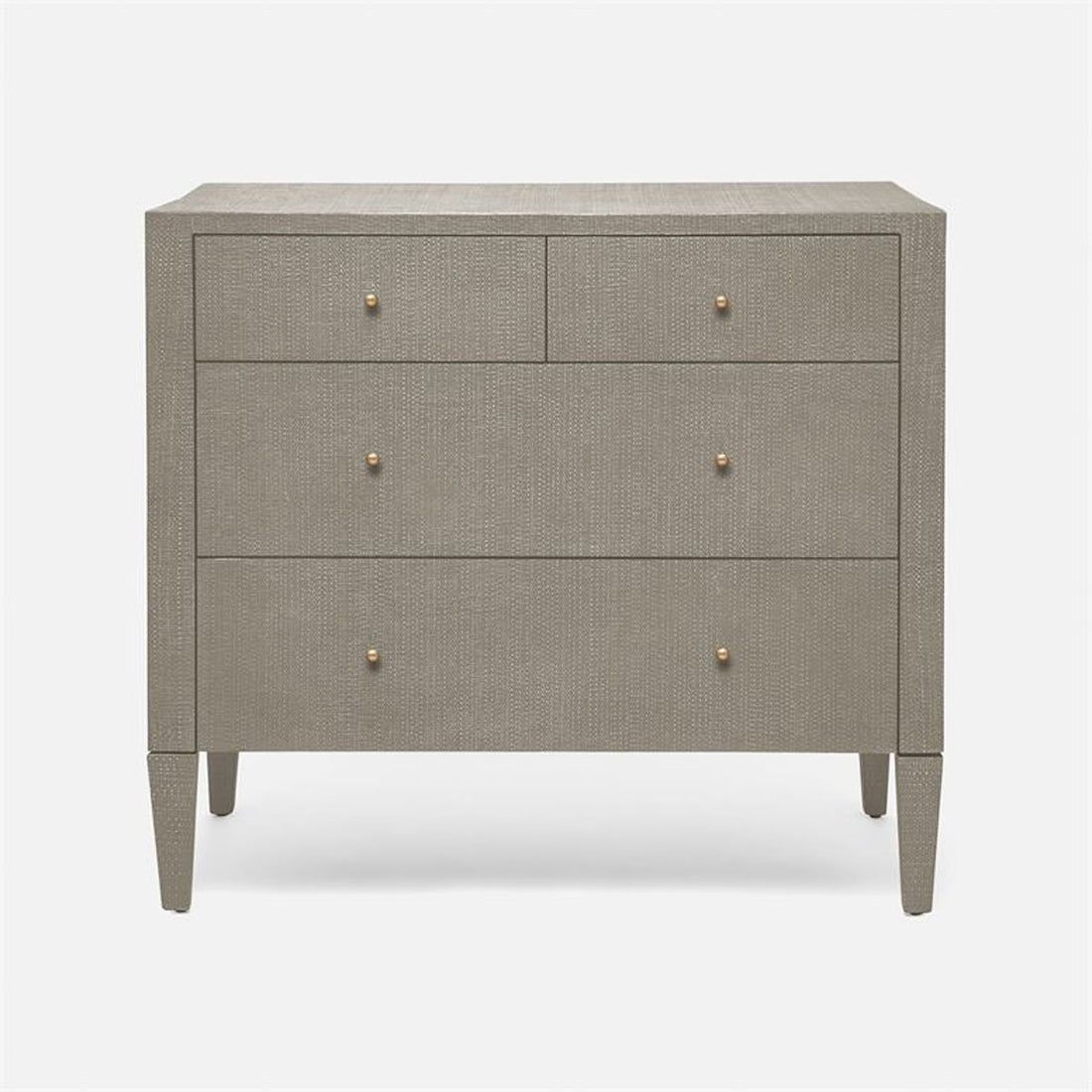 Made Goods Conrad 4-Drawer Faux Raffia Dresser