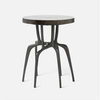 Made Goods Cyrano Metal Accent Table in Zinc Metal