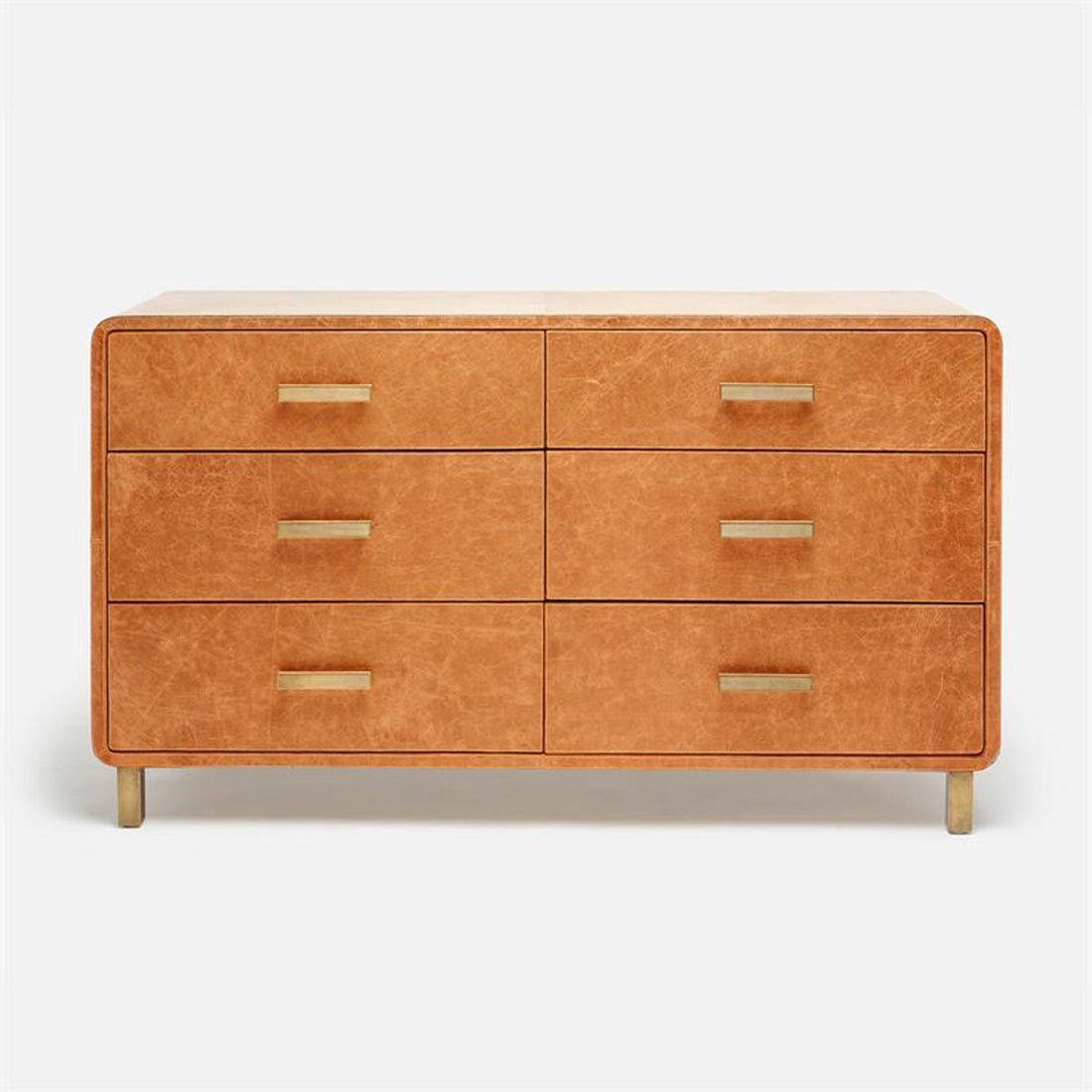 Made Goods Dante Leather 60-Inch Dresser