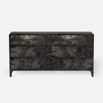 Made Goods Deandre High-Gloss Swirl 60-Inch Dresser