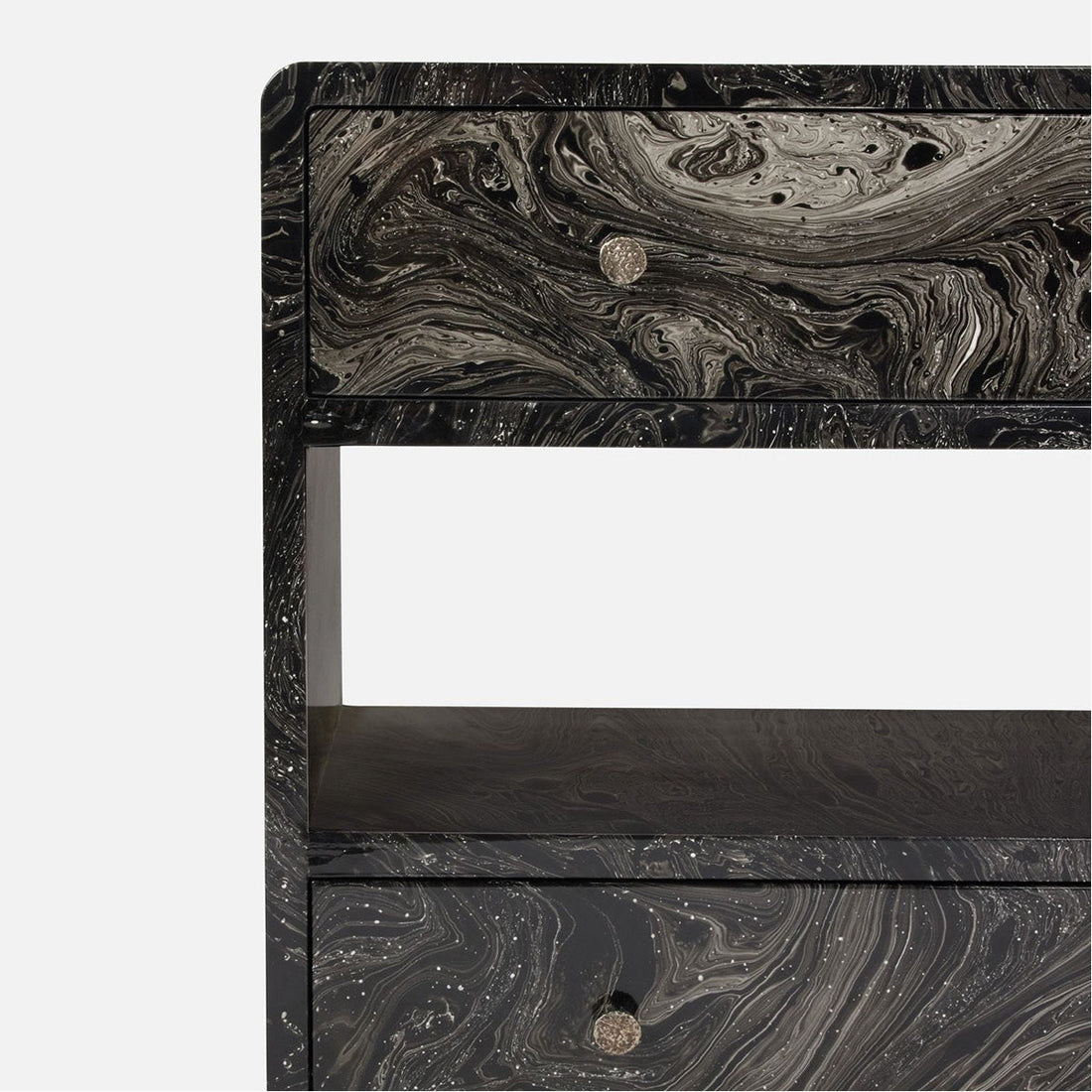 Made Goods Deandre High-Gloss Swirl Double Nightstand