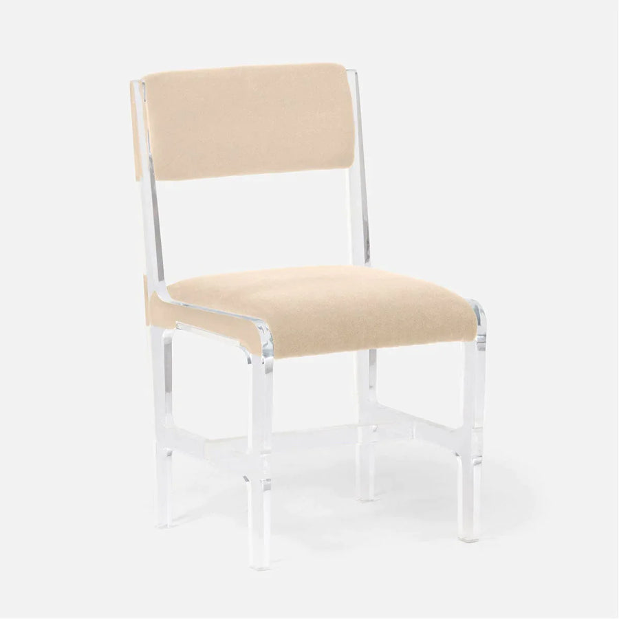 Made Goods Decker Clear Acrylic Open-Back Chair