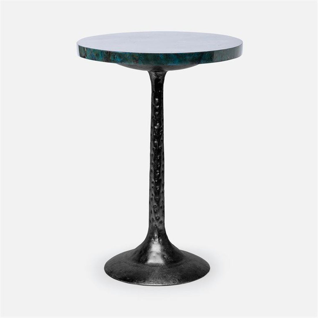 Made Goods Delancy Bistro Side Table in Shell