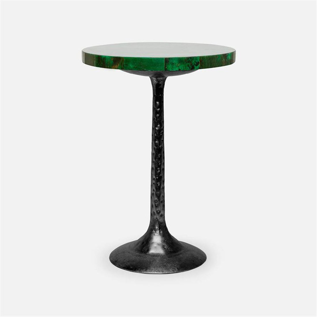 Made Goods Delancy Bistro Side Table in Shell