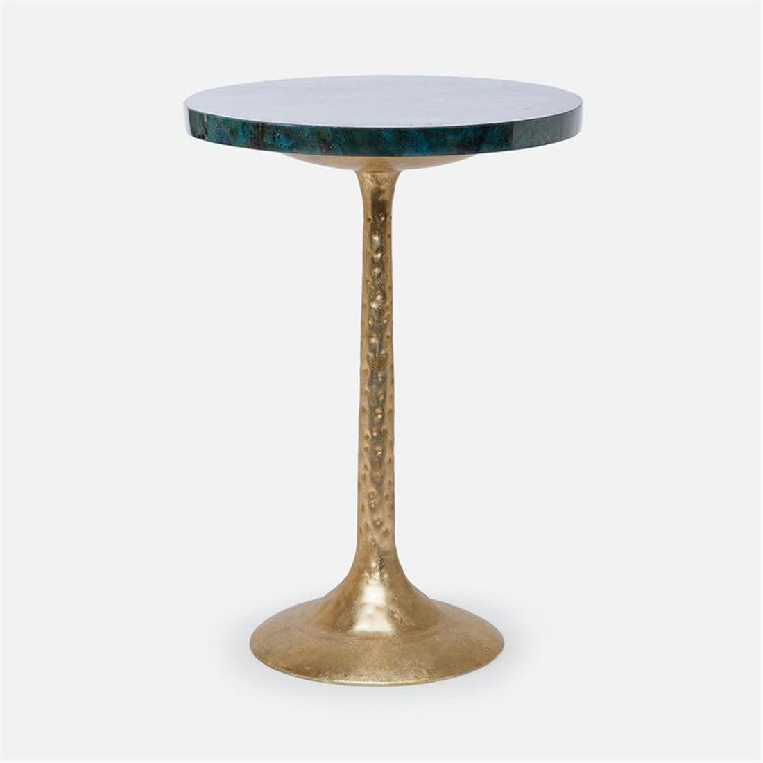 Made Goods Delancy Bistro Side Table in Shell