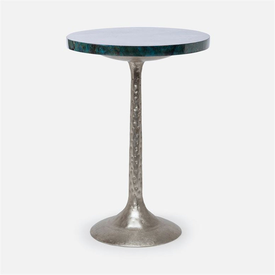 Made Goods Delancy Bistro Side Table in Shell