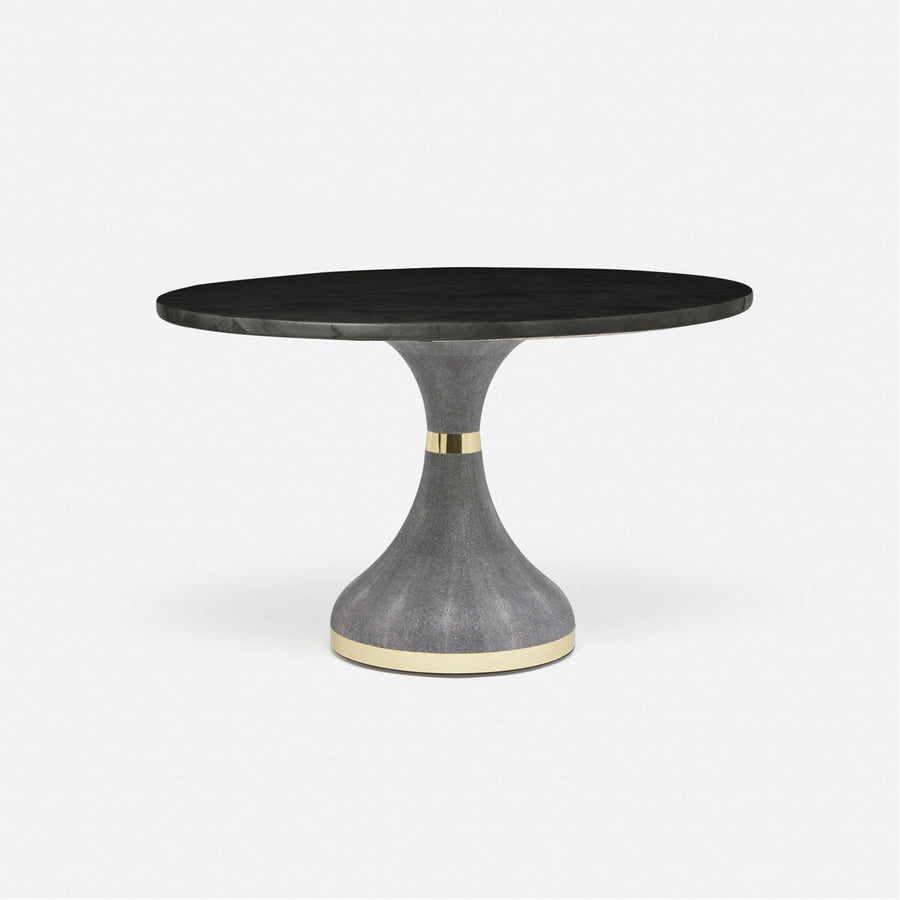 Made Goods Elis Dining Table in Faux Horn