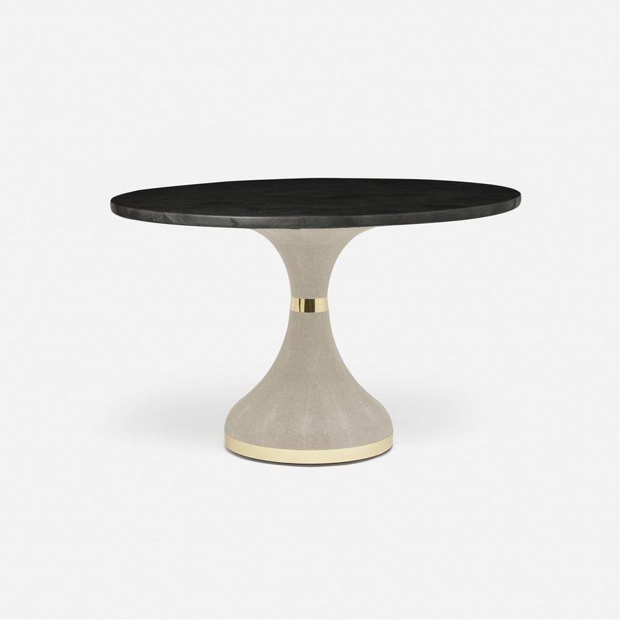 Made Goods Elis Dining Table in Faux Horn