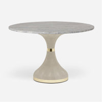 Made Goods Elis Dining Table in Stone