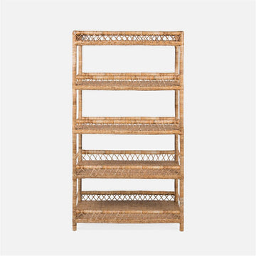 Made Goods Elwood Rattan Bookcase