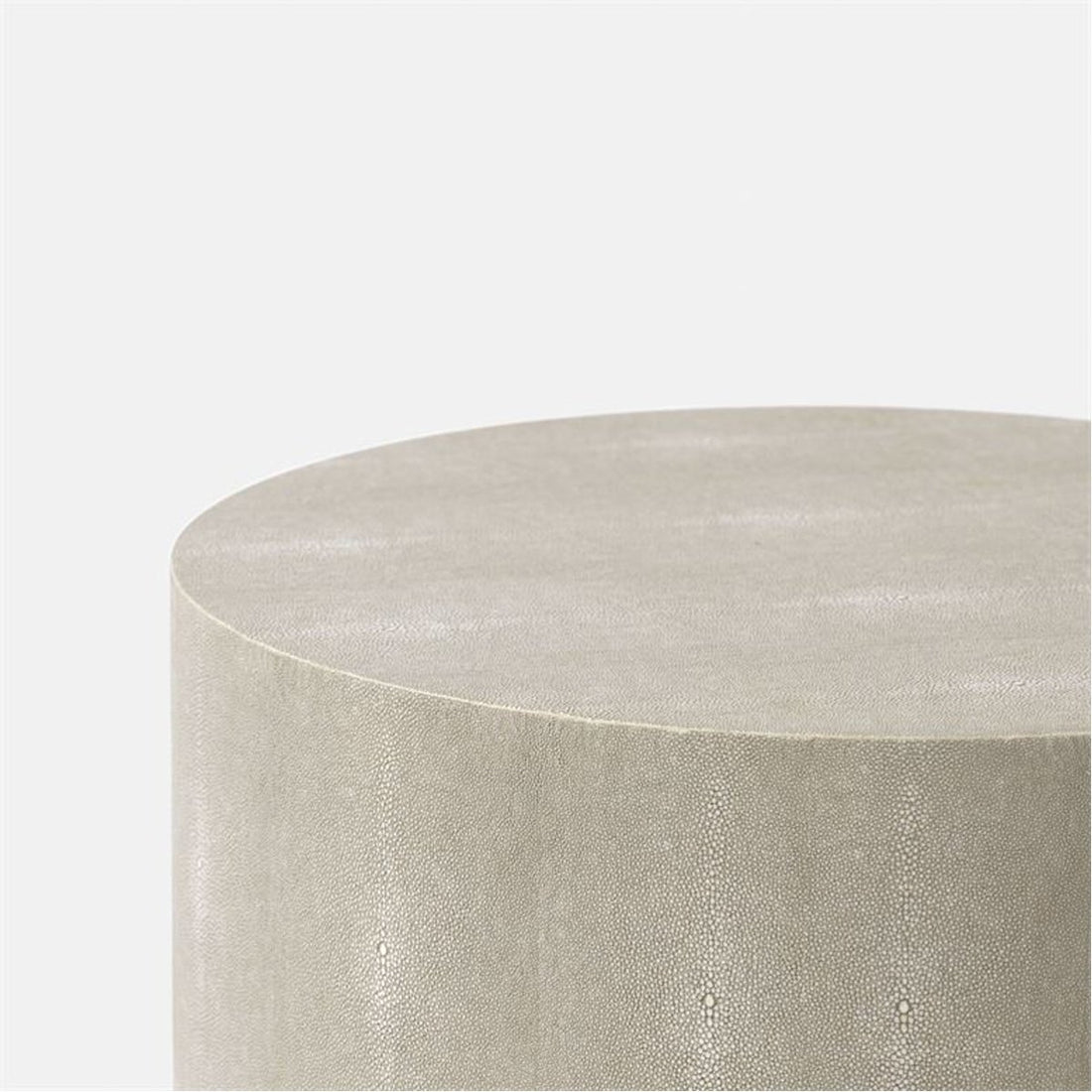 Made Goods Emerson Realistic Faux Shagreen Marbleized Resin Side Table