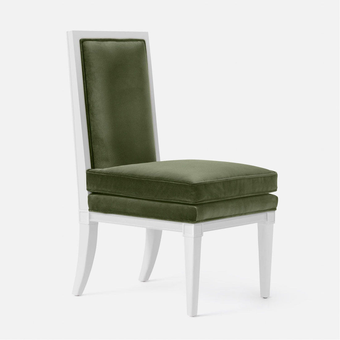 Made Goods Evan Upholstered Dining Chair in Weser Fabric