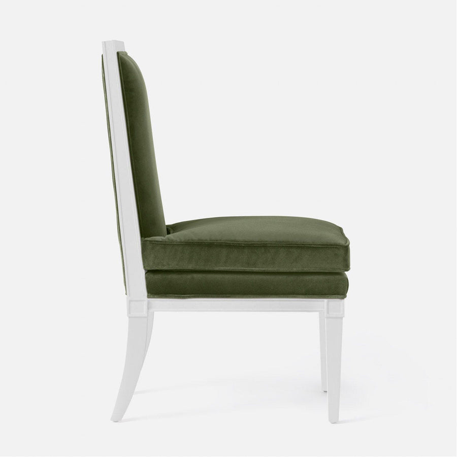 Made Goods Evan Upholstered Dining Chair in Weser Fabric