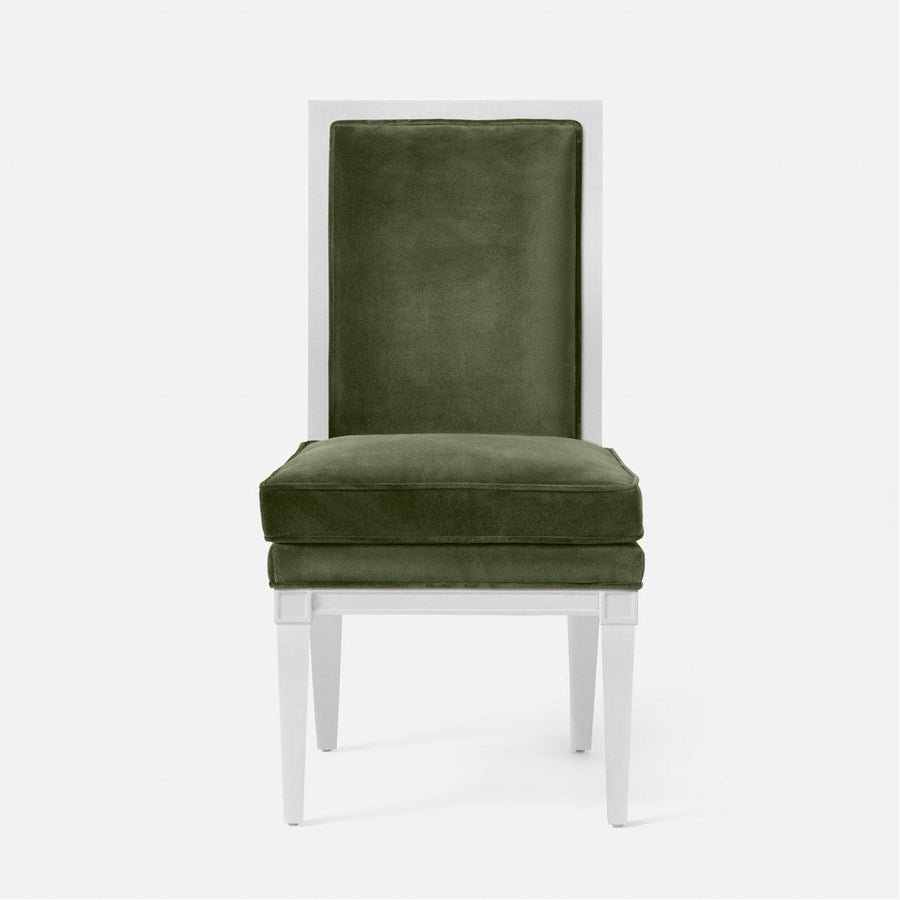 Made Goods Evan Upholstered Dining Chair in Weser Fabric