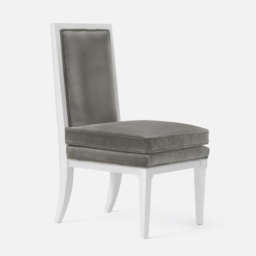 Made Goods Evan Dining Chair in Liard Cotton Velvet