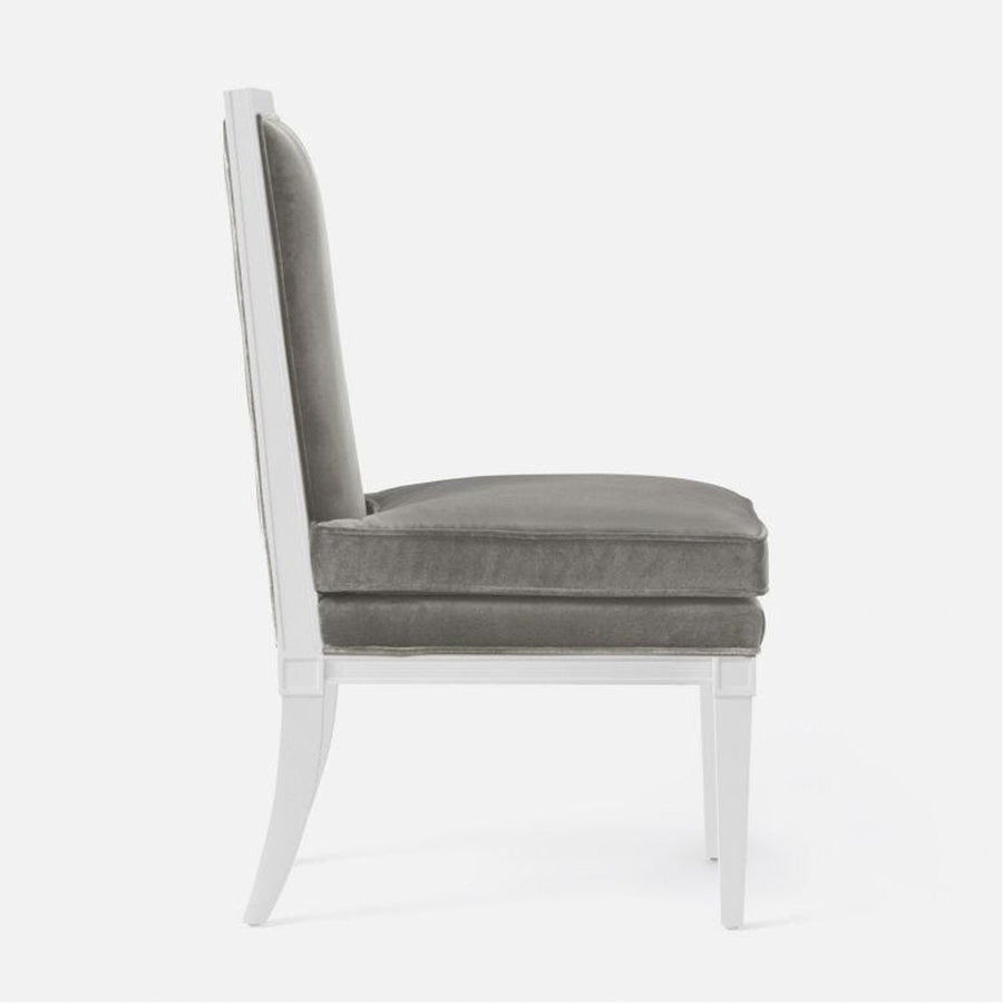 Made Goods Evan Dining Chair in Liard Cotton Velvet