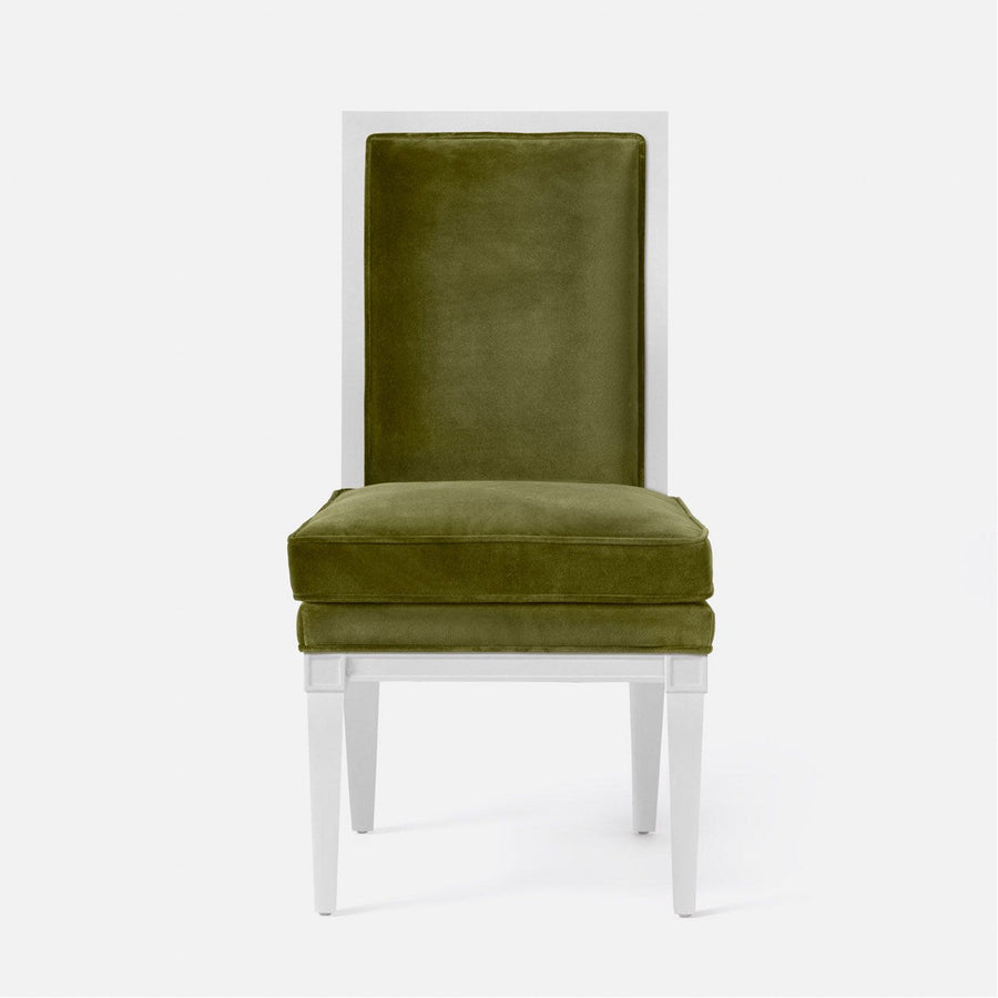 Made Goods Evan Dining Chair in Liard Cotton Velvet