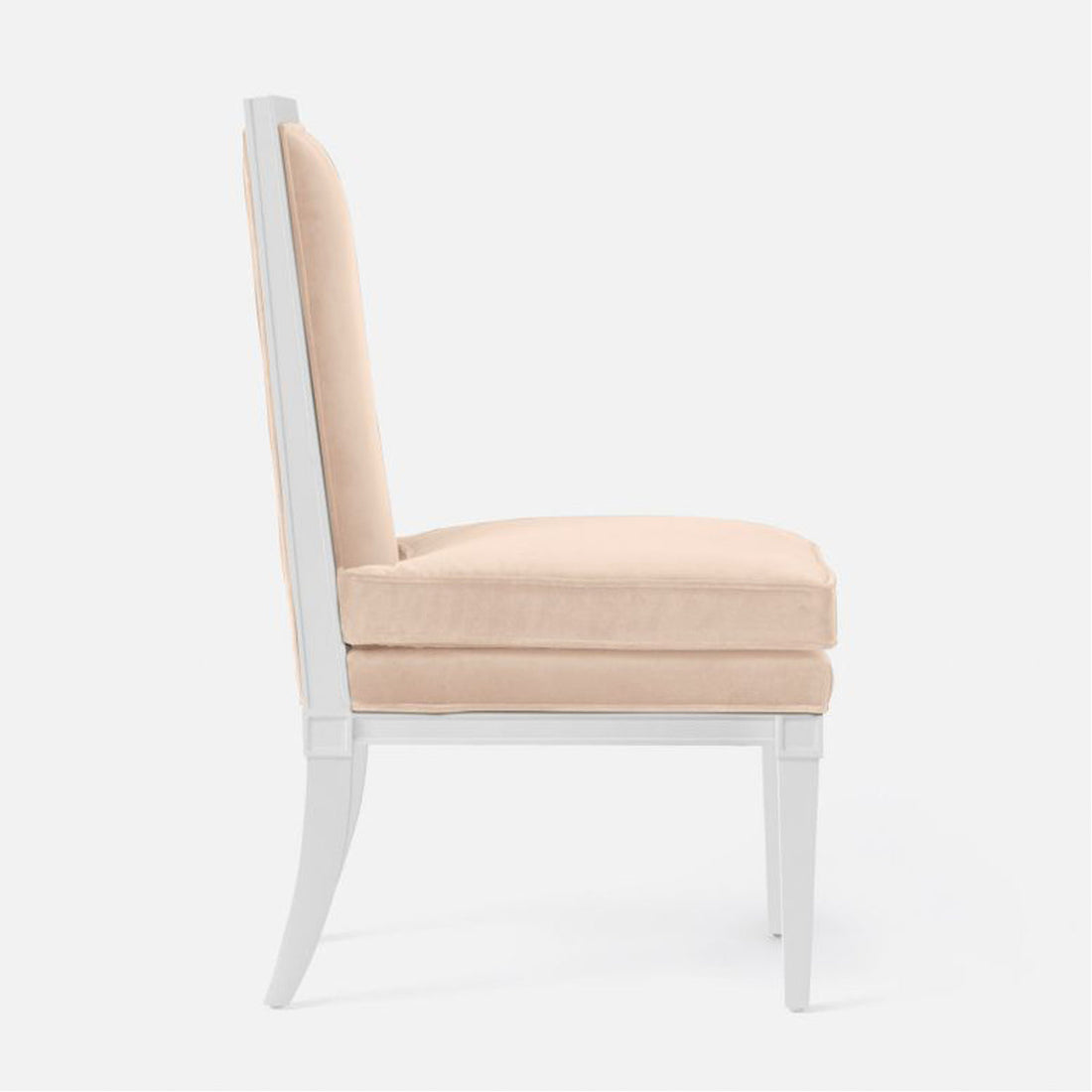 Made Goods Evan Dining Chair in Liard Cotton Velvet