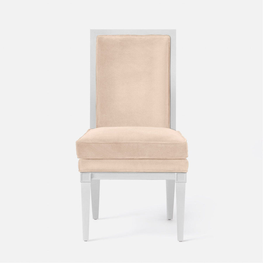 Made Goods Evan Dining Chair in Liard Cotton Velvet