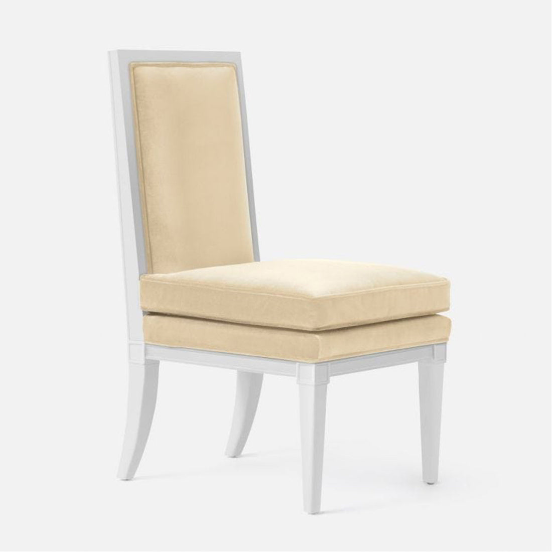 Made Goods Evan Dining Chair in Liard Cotton Velvet