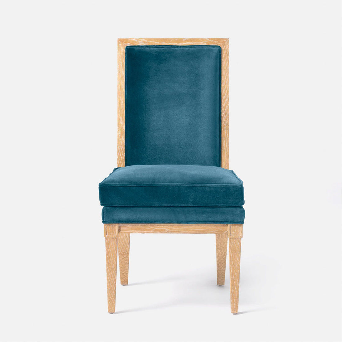 Made Goods Evan Upholstered Dining Chair in Clyde Fabric