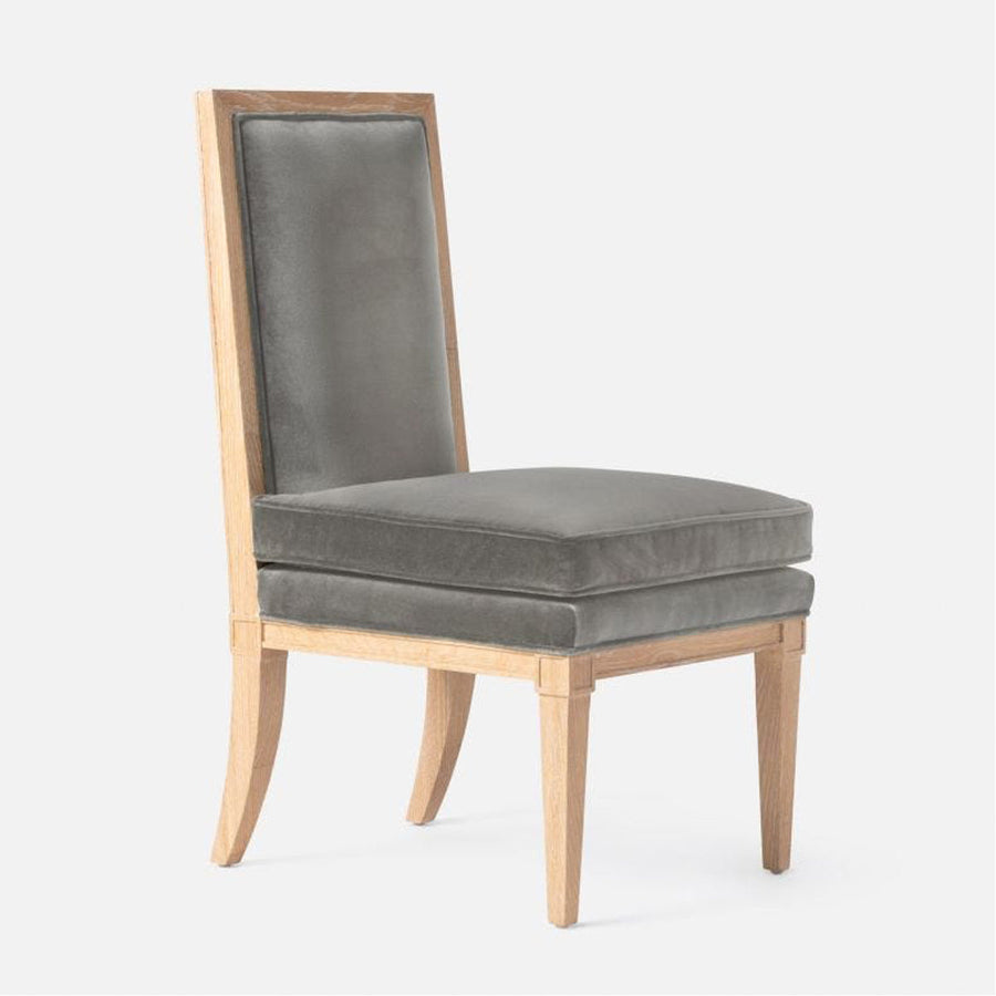 Made Goods Evan Dining Chair in Liard Cotton Velvet