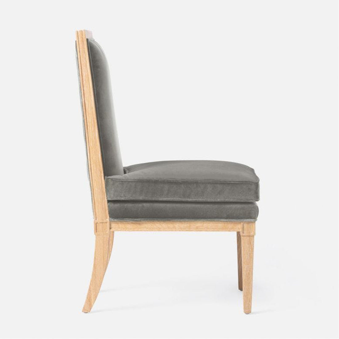 Made Goods Evan Dining Chair in Liard Cotton Velvet