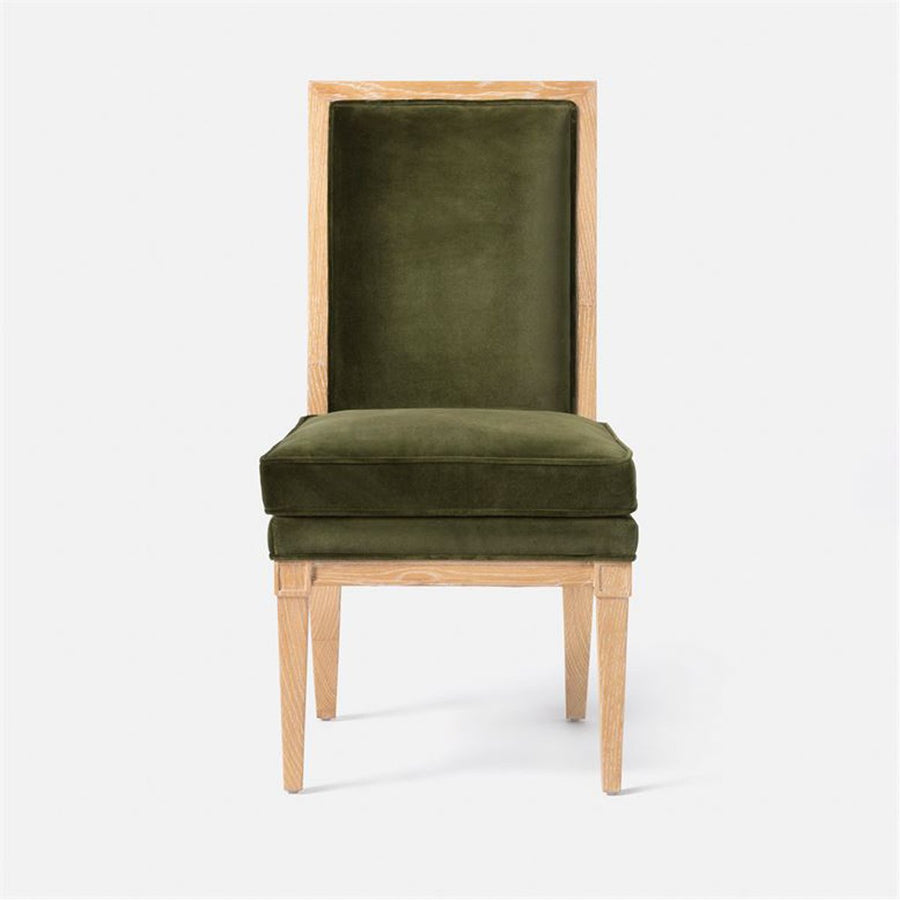 Made Goods Evan Dining Chair in Danube Mix High-Performance Fabric