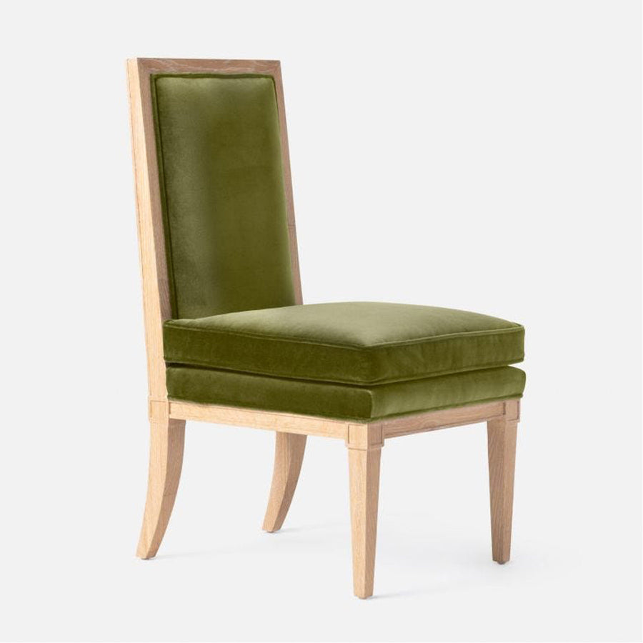 Made Goods Evan Dining Chair in Liard Cotton Velvet