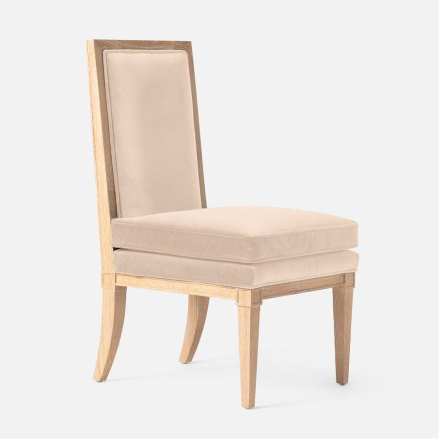 Made Goods Evan Dining Chair in Liard Cotton Velvet