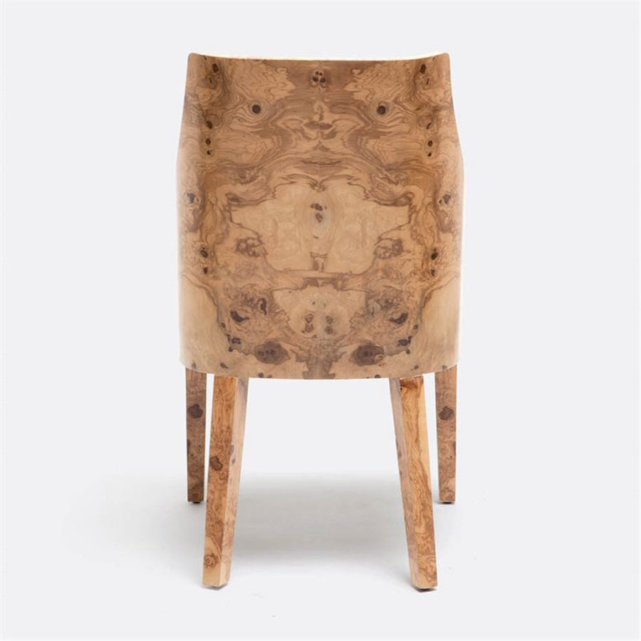 Made Goods Everett Olive Ash Arm Chair in Rhone Forest Full-Grain Leather