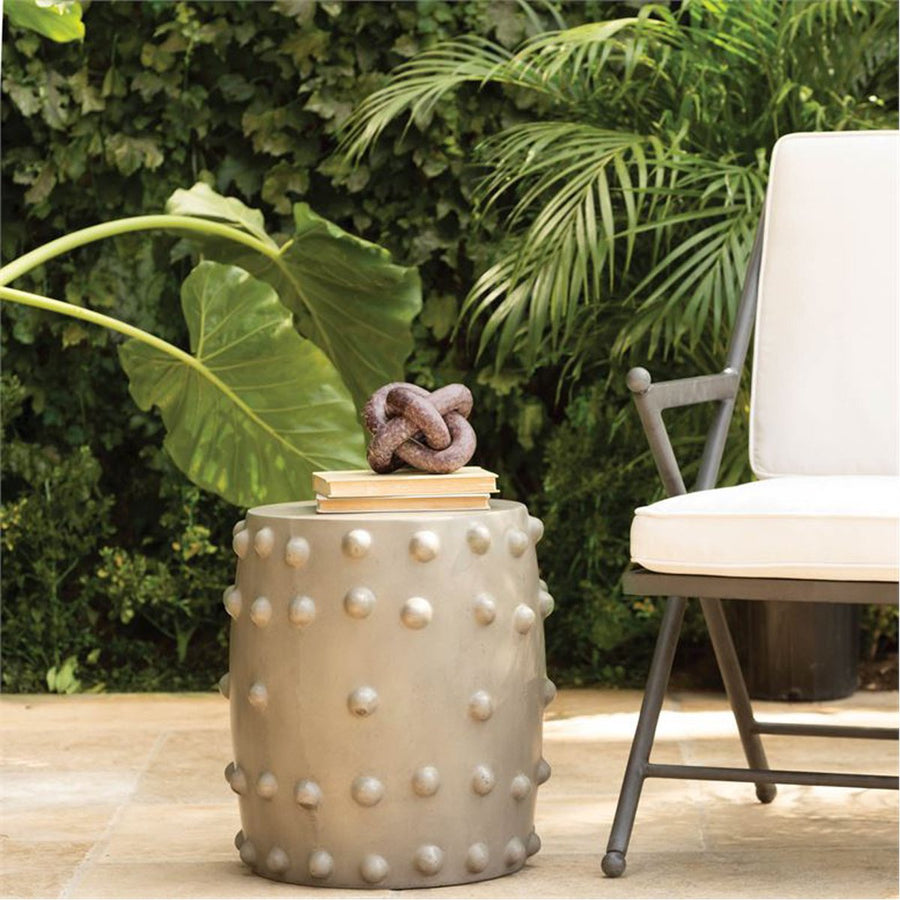 Made Goods Ezra Bumpy Concrete Outdoor Stool