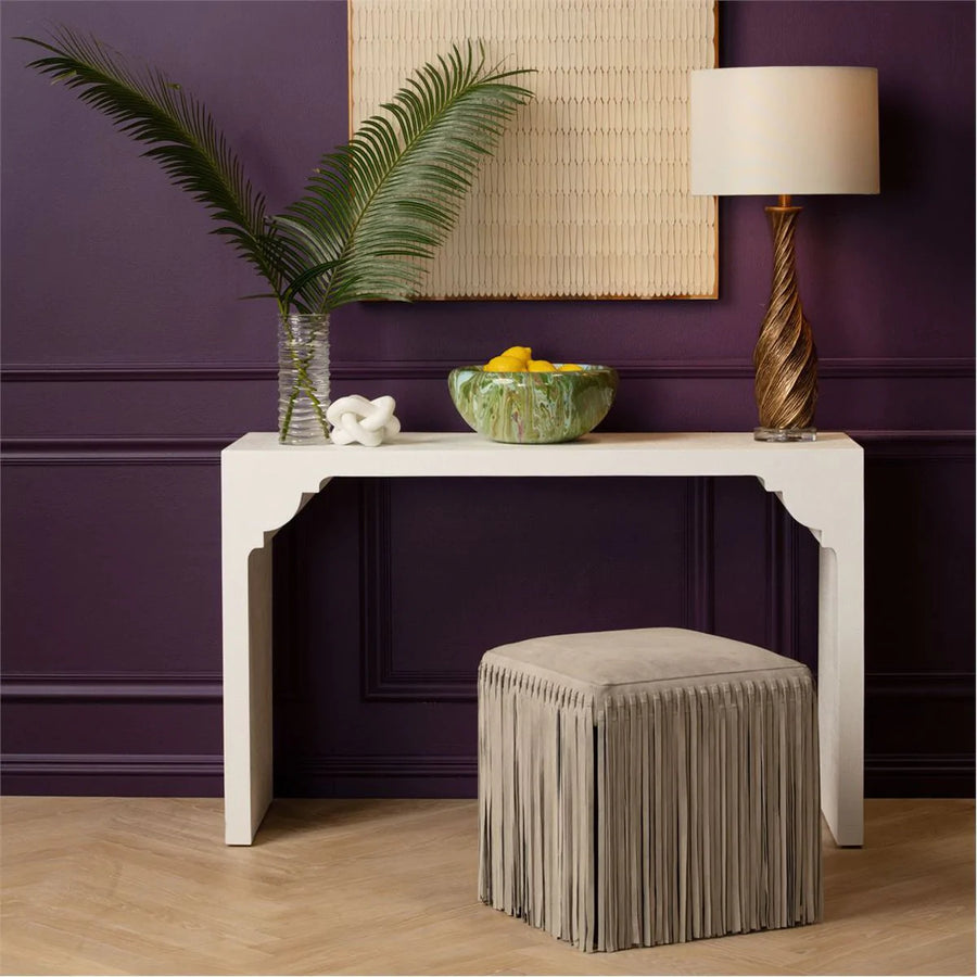 Made Goods Felton Faux Jute Console Table