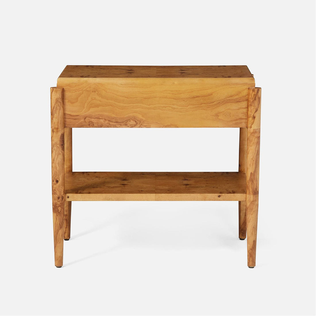 Made Goods Fenwick Mappa Burlwood Double Nightstand