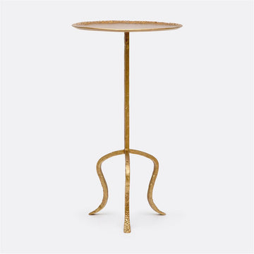 Made Goods Fia Textured Metal Drink Table