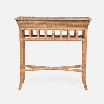 Made Goods Florette Rattan Console