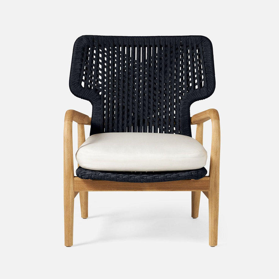 Made Goods Garrison Outdoor Lounge Chair in Havel Velvet