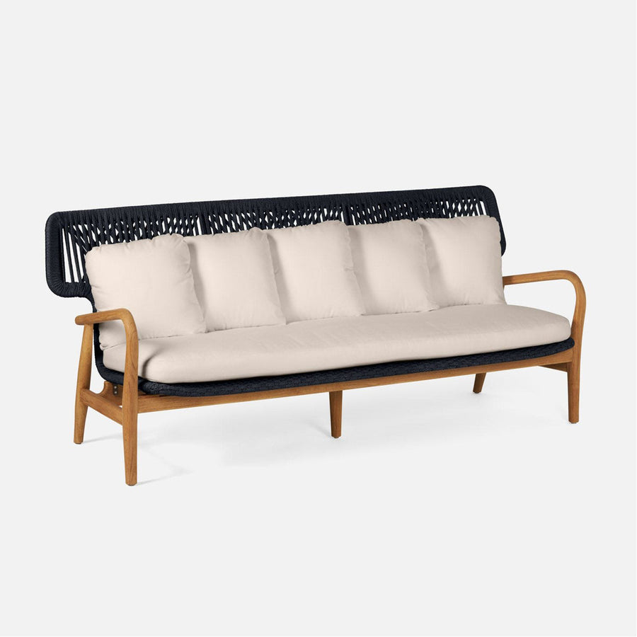 Made Goods Garrison Outdoor Sofa in Danube Fabric