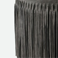 Made Goods Hallie Suede Fringe Coffee Table