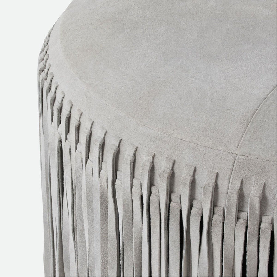 Made Goods Hallie Suede Fringe Coffee Table