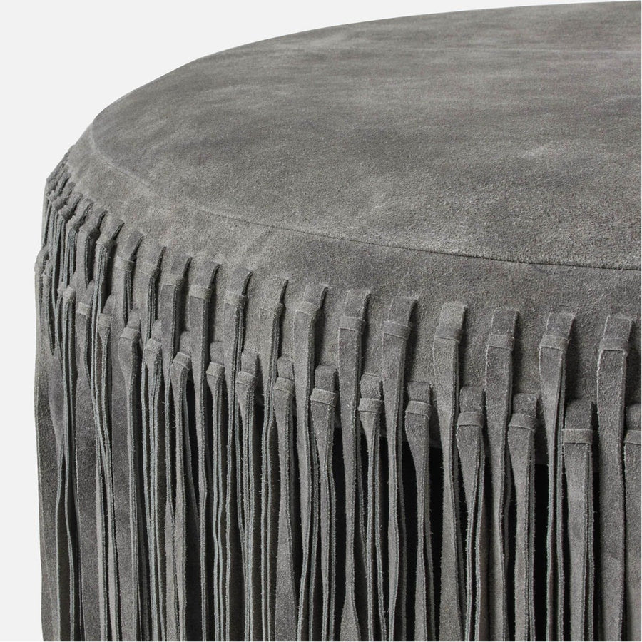 Made Goods Hallie Suede Fringe Coffee Table