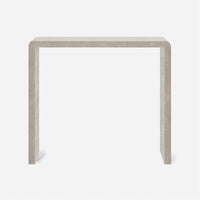 Made Goods Harlow Faux Shagreen Console Table