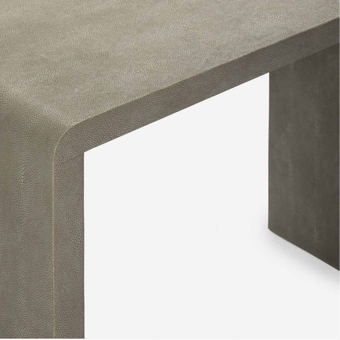 Made Goods Harlow Faux Shagreen Console Table