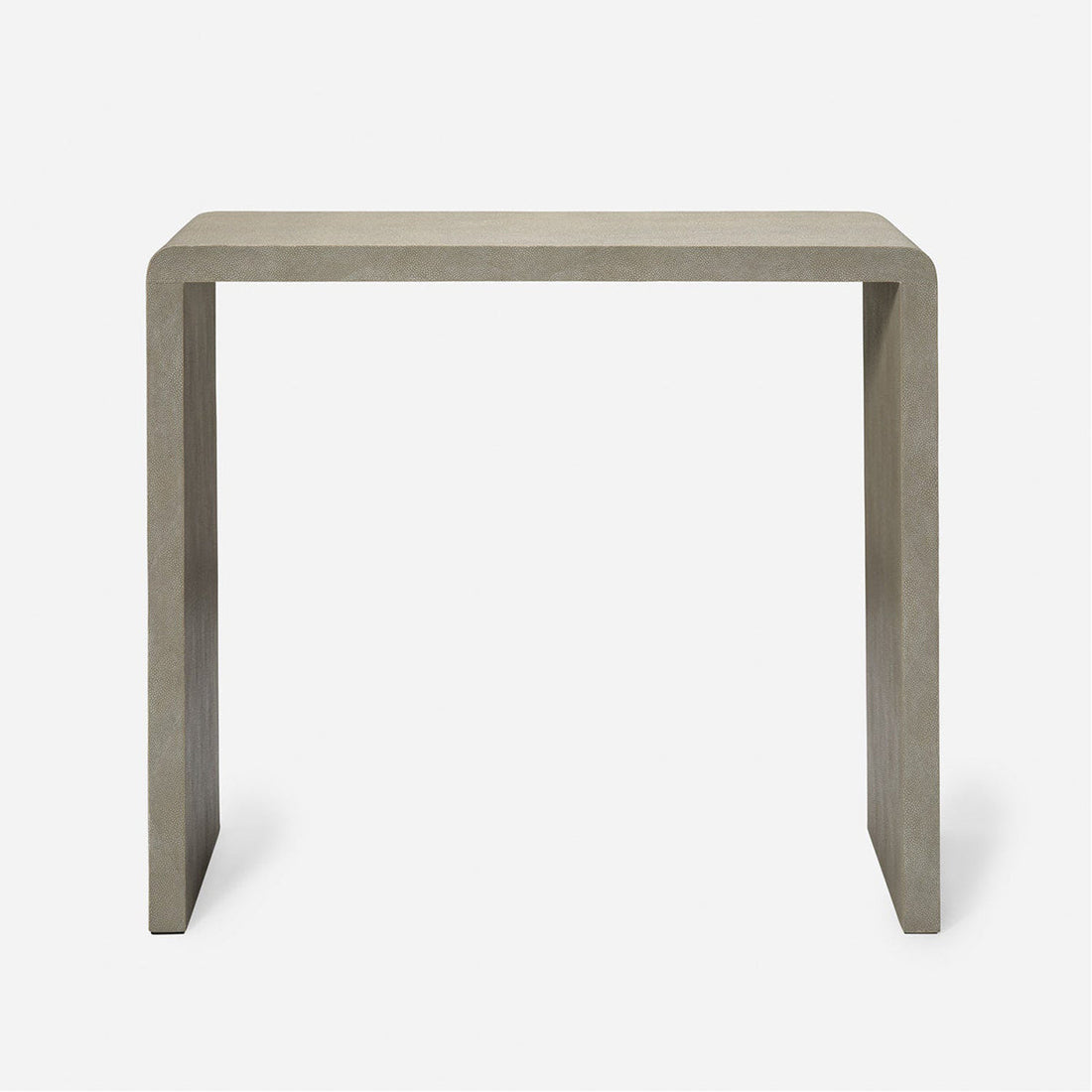 Made Goods Harlow Faux Shagreen Console Table